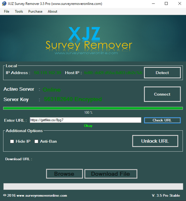 xjz survey remover crack